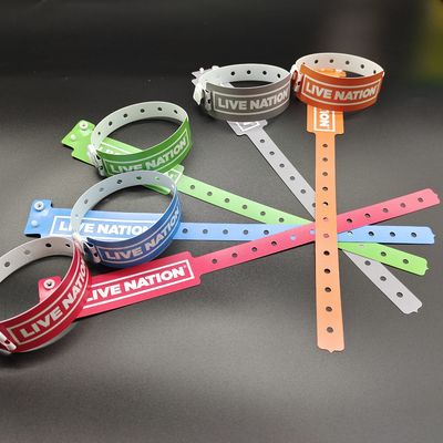 Shanghai PVC materiaal vinyl polsbanden voor evenementen