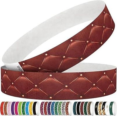 Gebeurtenissen Partij Gebruik Scenario's Waterdicht en traanbestendig Custom Logo Tyvek Armband
