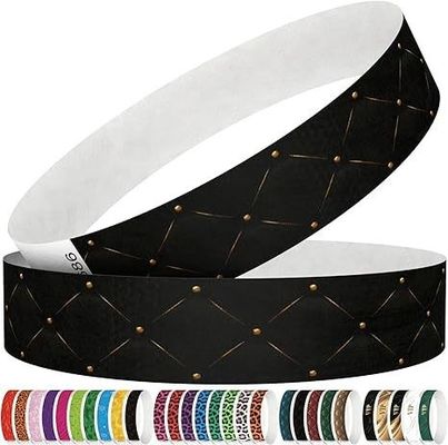 Gebeurtenissen Partij Gebruik Scenario's Waterdicht en traanbestendig Custom Logo Tyvek Armband