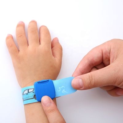 Gepaste kleurplatering Schrijfbare sieraden Armbanden voor kinderen Identificatie