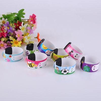 Gepaste kleurplatering Schrijfbare sieraden Armbanden voor kinderen Identificatie