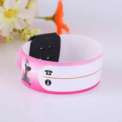 Gepaste kleurplatering Schrijfbare sieraden Armbanden voor kinderen Identificatie