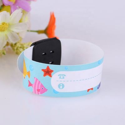 Gepaste kleurplatering Schrijfbare sieraden Armbanden voor kinderen Identificatie
