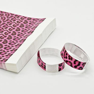 Event Party Supplies Custom Logo Printed Tyvek RFID Armbanden met NFC functie