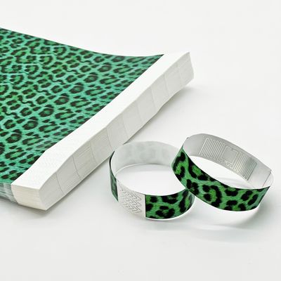 Event Party Supplies Custom Logo Printed Tyvek RFID Armbanden met NFC functie