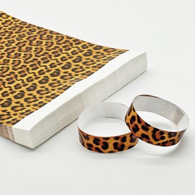 Event Party Supplies Custom Logo Printed Tyvek RFID Armbanden met NFC functie