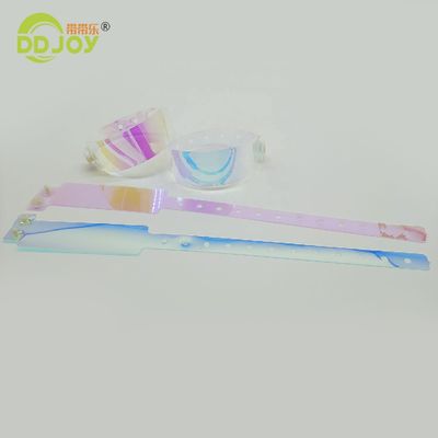 Partijfavoriet Kleurrijke Gradiabele Kleur Armband Custom TPU Armband voor Evenementen ID-oplossing