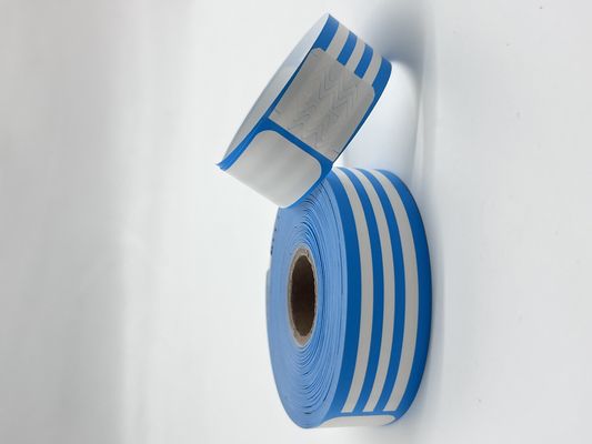 ALLE Doelgroep Eindgebruiker Afdrukbare thermische QR-code polsbandjes met zelfklevend materiaal in blauw