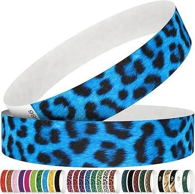 Gepersonaliseerde patronen Logo OEM Tyvek polsband Gepersonaliseerd voor bruiloften en bijeenkomsten