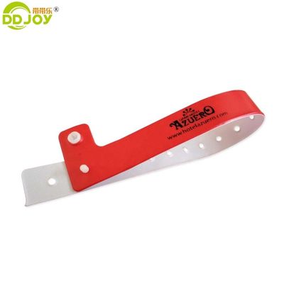 Custom thema polsband PVC/Vinyl materiaal voor volgende evenement of campagne