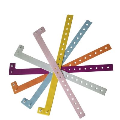Custom QR-code PVC-armband voor evenementen Identificeer plastic vinyl polsbandjes