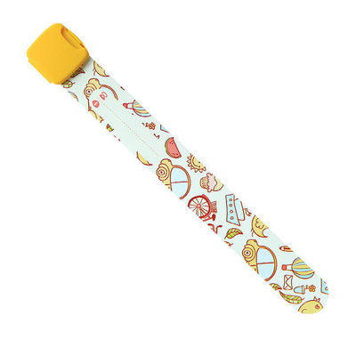 Verstelbare grootte waterdicht anti-verloren kids armband voor identificatie en tracking