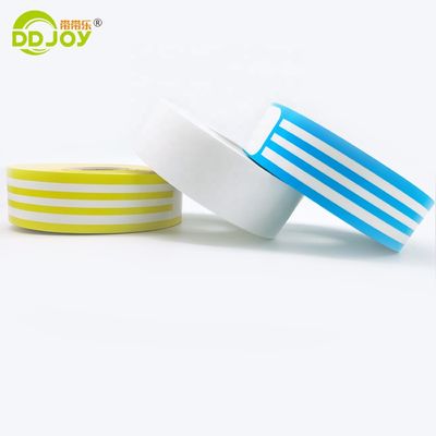 257*25mm Volwassenen Aanpasbare Direct Thermisch Papier ID Armbanden voor Indoor Playground