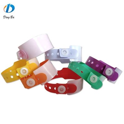 Kleurrijke PVC-wristband voor kinderen in het pretpark 250*25mm en 170*18mm