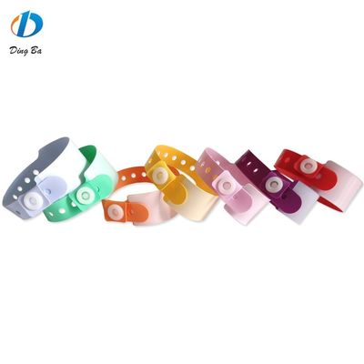 Kleurrijke PVC-wristband voor kinderen in het pretpark 250*25mm en 170*18mm