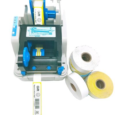 257*25mm Volwassenen Aanpasbare Direct Thermisch Papier ID Armbanden voor Indoor Playground