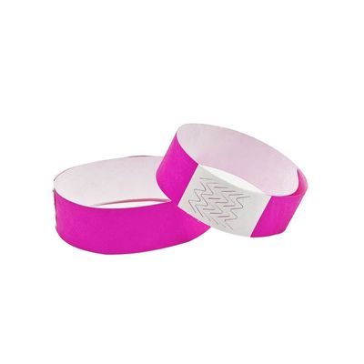 Eenmalig DuPont Papier Jaarlijkse Vergadering Muziek Festival Armband Sterk Kleefsluiting