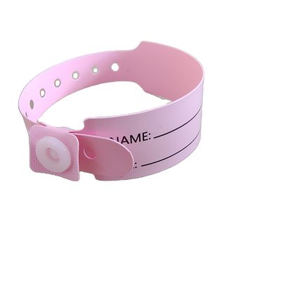 Ziekenhuispatiënten PVC Medisch ID Armband Armband met 250*25mm en 170*18mm Groottes