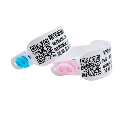 GODEX Printer Roze waterdichte eenmalige armband voor ziekenhuispatiëntidentificatie