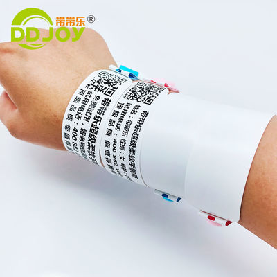 GODEX Printer Roze waterdichte eenmalige armband voor ziekenhuispatiëntidentificatie