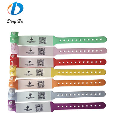 ISO9001 gecertificeerd zacht waterpark voor kinderen Evenementen en feesten Baby Barcode Armband
