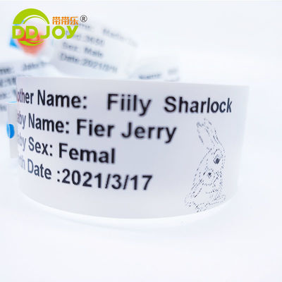 Anti-allergie waterdicht volwassen/kind afdrukbaar polsband