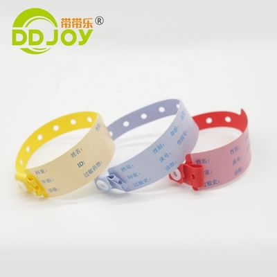 Gepersonaliseerde PVC wegwerparmband voor patiënt superzacht 170*18mm kind Informatie