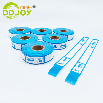 Gepersonaliseerde kleur thermisch synthetisch papier polsband ID armband rol voor evenementen feestvoorzieningen
