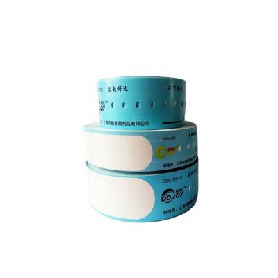 Gepersonaliseerde Barcode Roll Armbanden voor ziekenhuispatiëntidentificatie 257*32mm/206*25mm