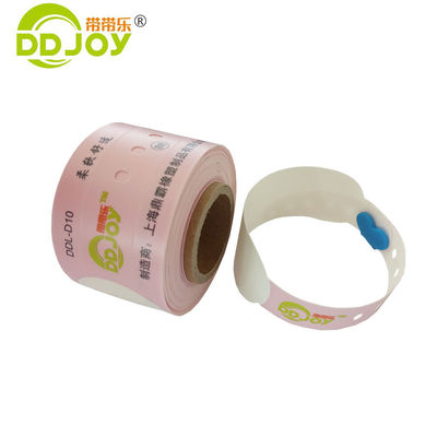 Gepersonaliseerde Barcode Roll Armbanden voor ziekenhuispatiëntidentificatie 257*32mm/206*25mm