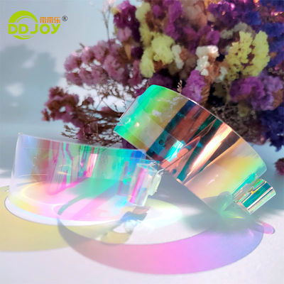 Custom TPU Printing Eenmalig Hologram Glitter Duidelijke Kleur Armband voor Bar Night Club