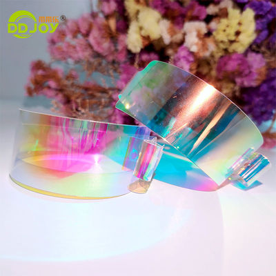 Custom TPU Printing Eenmalig Hologram Glitter Duidelijke Kleur Armband voor Bar Night Club