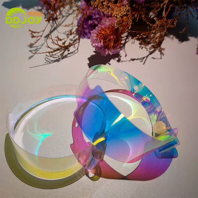 Custom TPU Printing Eenmalig Hologram Glitter Duidelijke Kleur Armband voor Bar Night Club