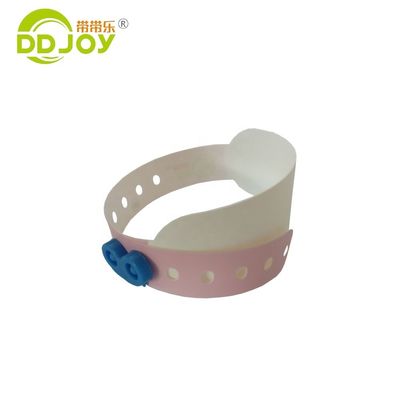 Custom Patient ID Soft Safe Thermal Print Armband met nano-composite papiermateriaal