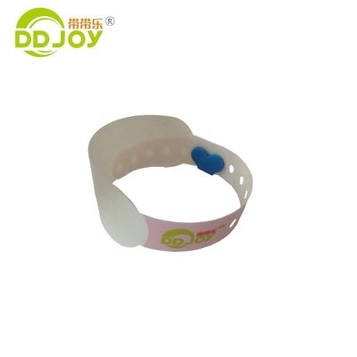 Custom Patient ID Soft Safe Thermal Print Armband met nano-composite papiermateriaal