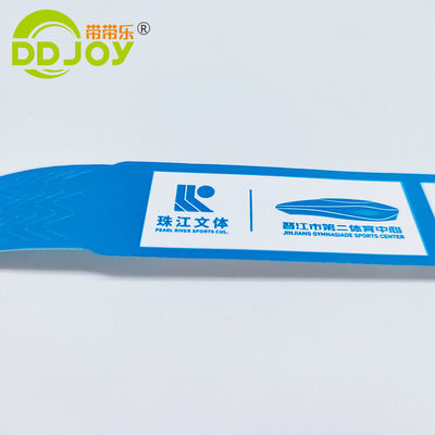 Lettervorm zelf afdrukbaar kleefarmband voor scène-evenementen en toegangsbewijzen
