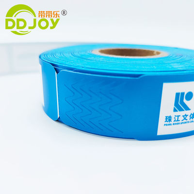 Lettervorm zelf afdrukbaar kleefarmband voor scène-evenementen en toegangsbewijzen