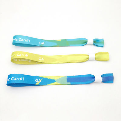 Custom Event Festival Party Armbanden Satine Stof Veilig en stijlvol met Custom Logo