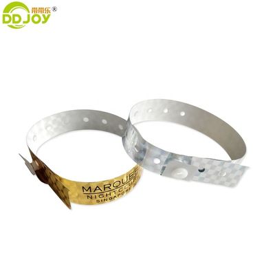 Snap Clamp L-vorm Holographic Glitter Entertainment Armband Armband Tickets