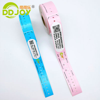 205*25mm Barcode Roll Armband voor ziekenhuispatiënten