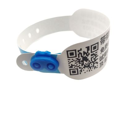 Aanpasbare kleefsluiting Thermal ID Armbanden 257 * 32mm Volwassenen voor personalisatie