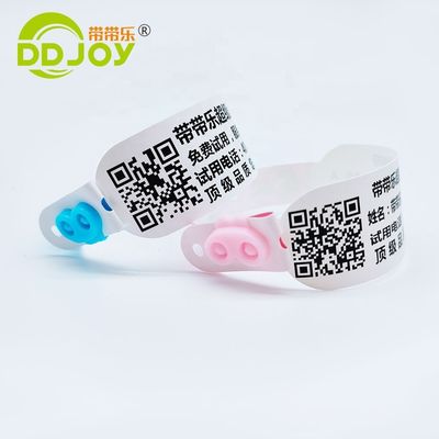 Gepersonaliseerd logo DDJOY waterdicht wegwerpband voor evenementen