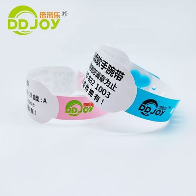 Gepersonaliseerd logo DDJOY waterdicht wegwerpband voor evenementen
