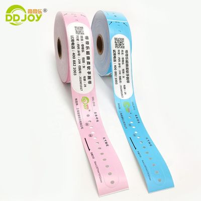 Afdrukbaar Custom Logo Verstelbaar Waterdicht Thermisch Armband in Blauw