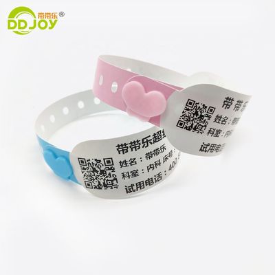 Afdrukbaar Custom Logo Verstelbaar Waterdicht Thermisch Armband in Blauw