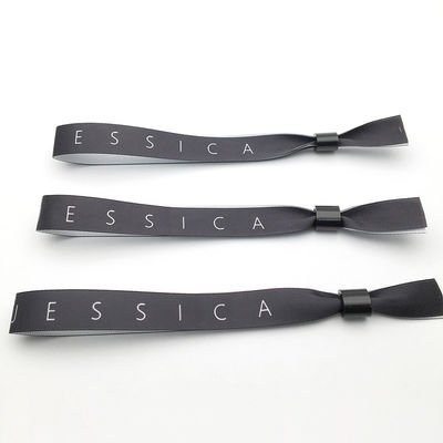 Custom Logo RFID polsbanden Satinstof voor evenementen en festivals Doelgroep Eindgebruikers