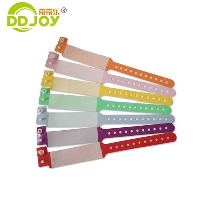 Comfortabele medische polsband met PVC-identificatie
