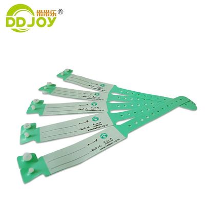Comfortabele medische polsband met PVC-identificatie