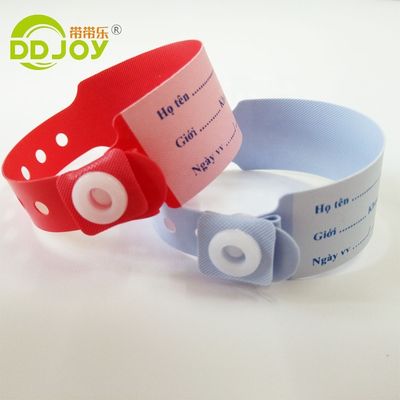 Cartoon Pattern Waterdicht Wegwerp Medisch Plastic Armband Voor Ziekenhuispatiënten