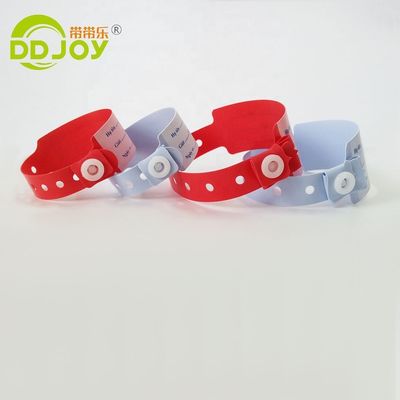 Cartoon Pattern Waterdicht Wegwerp Medisch Plastic Armband Voor Ziekenhuispatiënten